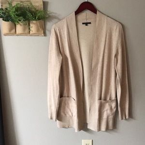 Long Open Front Cardigan
